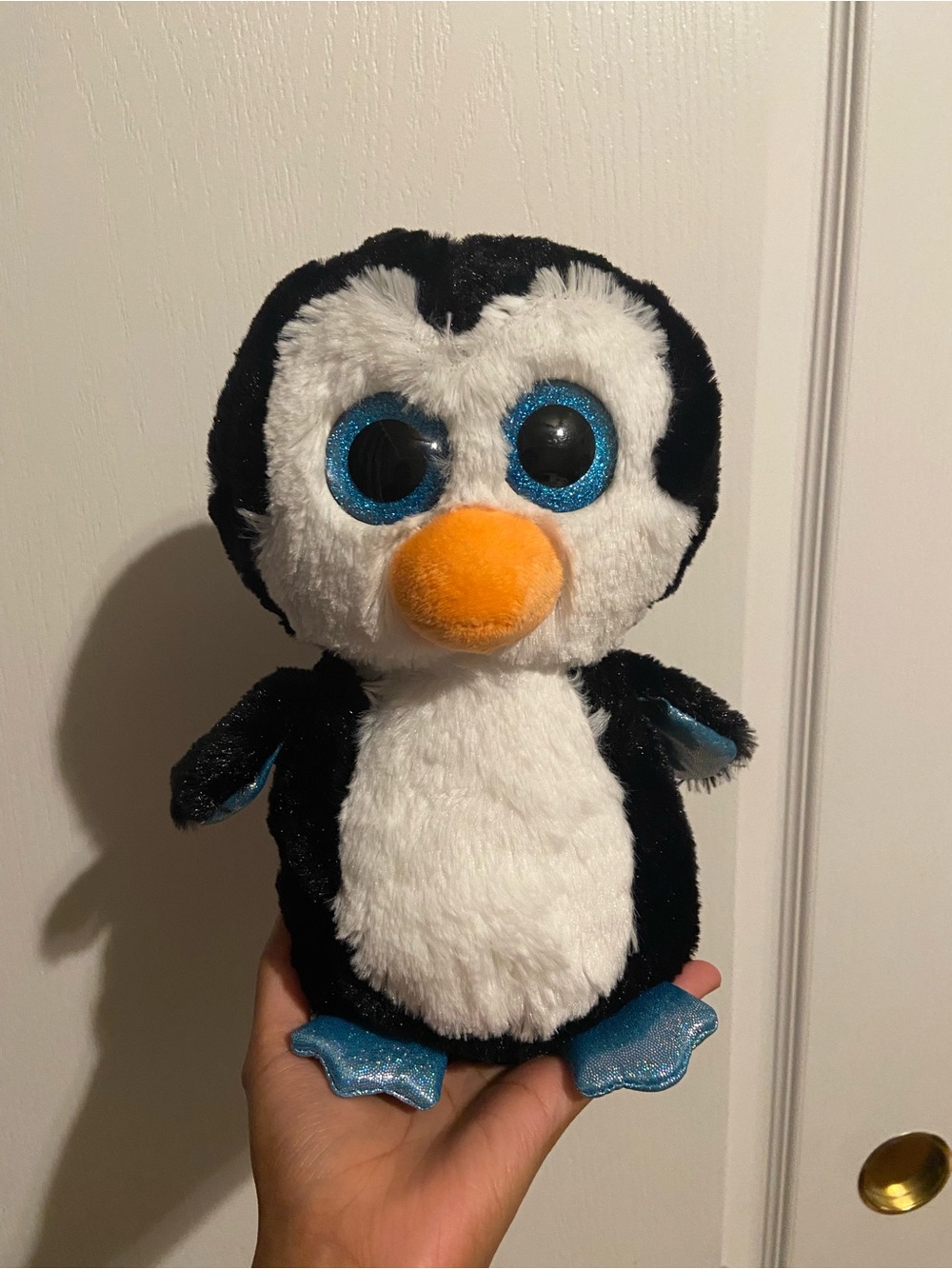 Scent Sations Plush Penguin Stuffed Animal Series 5 Wildberry Scented Toy Comfy